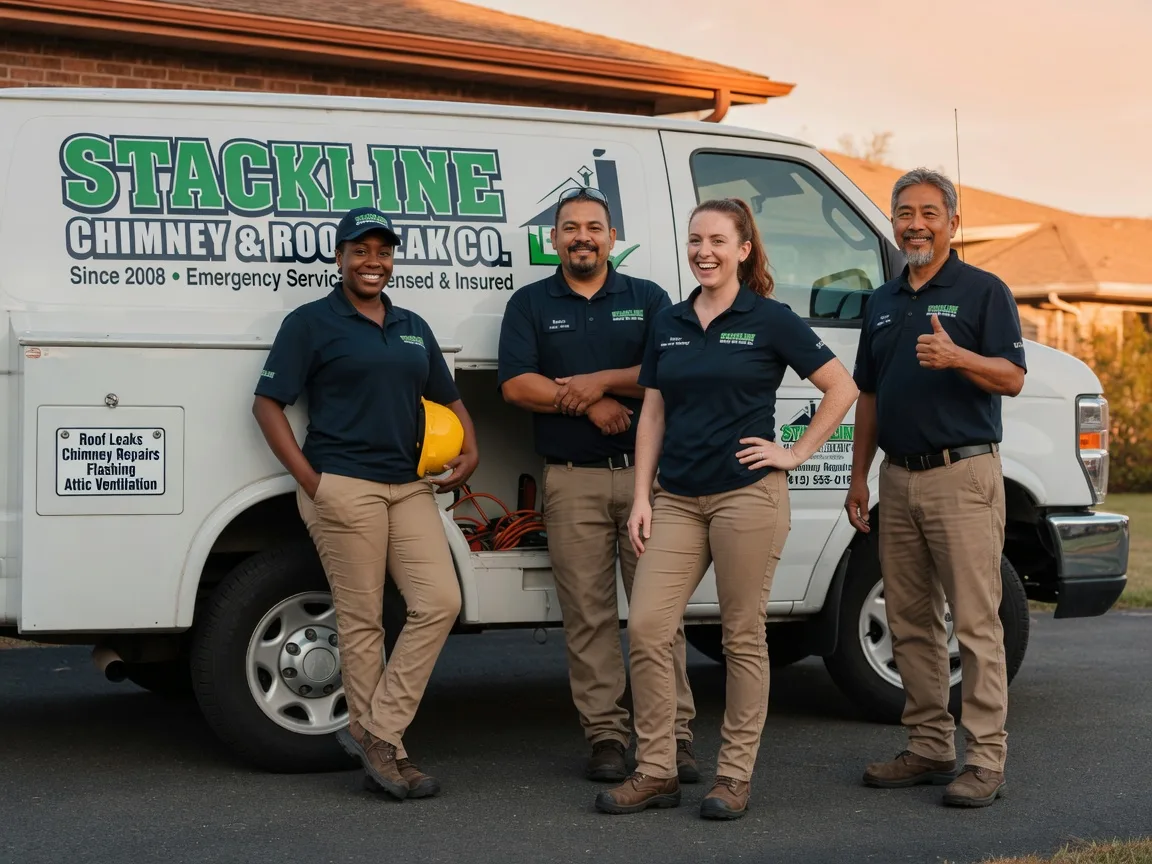 Chimney flashing repair company in Waverly, KS